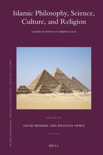Couverture : Islamic Philosophy, Science, Culture, and Religion