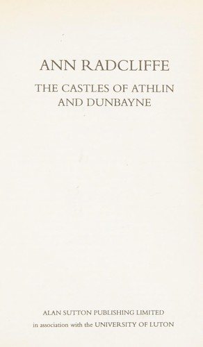 Couverture : The castles of Athlin and Dunbayne