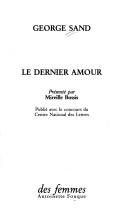 Couverture : Le dernier amour