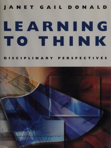 Couverture : Learning to think