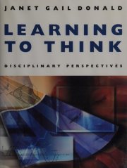 Couverture : Learning to think