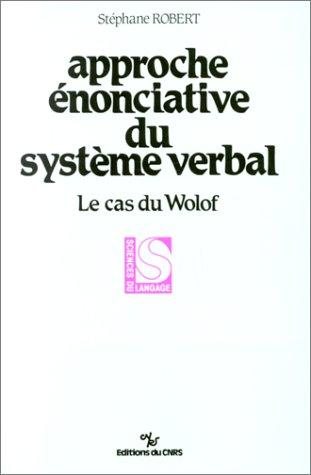 Couverture : Approche énonciative du système verbal