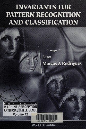 Couverture : Invariants for pattern recognition and classification