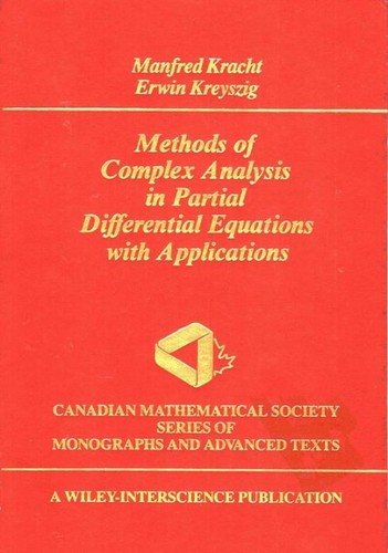 Couverture : Methods of complex analysis in partial differential equations with applications