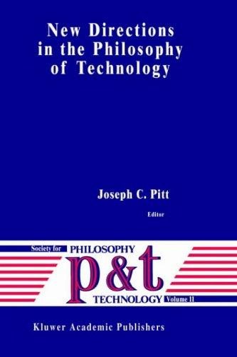 Couverture : New directions in the philosophy of technology
