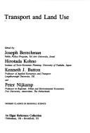 Couverture : Transport and land use