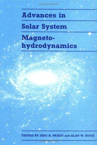 Couverture : Advances in solar system magnetohydrodynamics