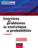 Couverture : Exercices et problèmes de statistique et probabilités