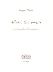 Couverture : Alberto Giacometti (avec trois eaux-fortes d'Alberto Giacometti)
