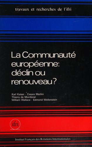 Couverture : La Communauté européenne