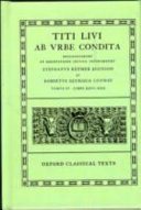 Couverture : Titi Livi Ab urbe condita: Libri XXI-XXV