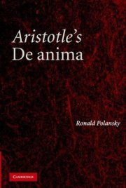 Couverture : Aristotle's De anima