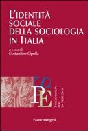 Couverture : L'identità sociale della sociologia in Italia