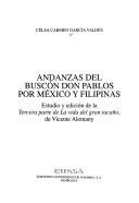 Couverture : Andanzas del Buscón don Pablos por México y Filipinas
