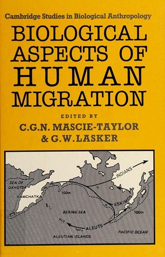 Couverture : Biological aspects of human migration