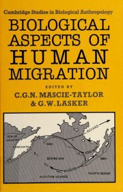 Couverture : Biological aspects of human migration