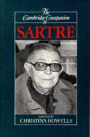 Couverture : The Cambridge companion to Sartre