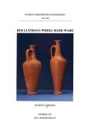 Couverture : Red lustrous wheel-made ware