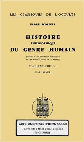 Couverture : Histoire philosophique du genre humain , tome 1 et 2
