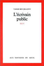 Couverture : L'écrivain public