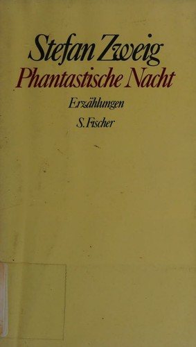 Couverture : Phantastische Nacht