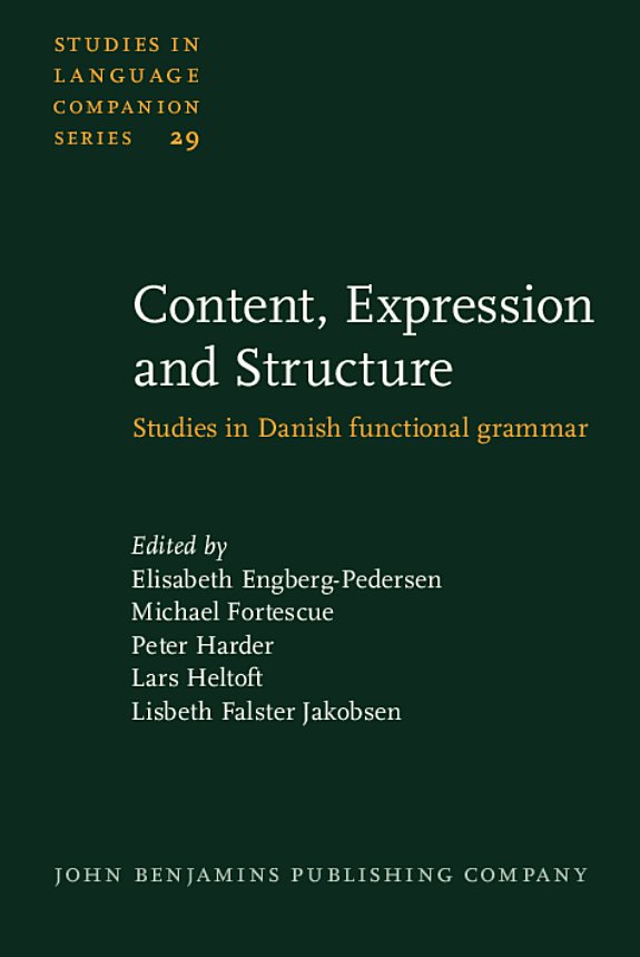 Couverture : Content, Expression and Structure