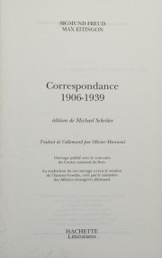 Couverture : Correspondance
