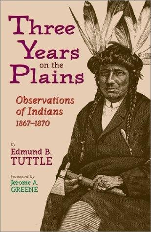 Couverture : Three Years on the Plains