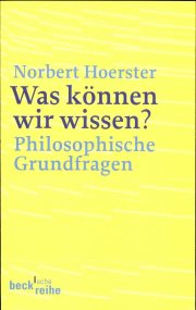 Couverture : Was können wir wissen?