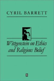 Couverture : Wittgenstein on ethics and religious belief