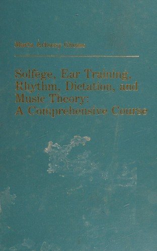 Couverture : Solfege, ear training, rhythm, dictation, and music theory