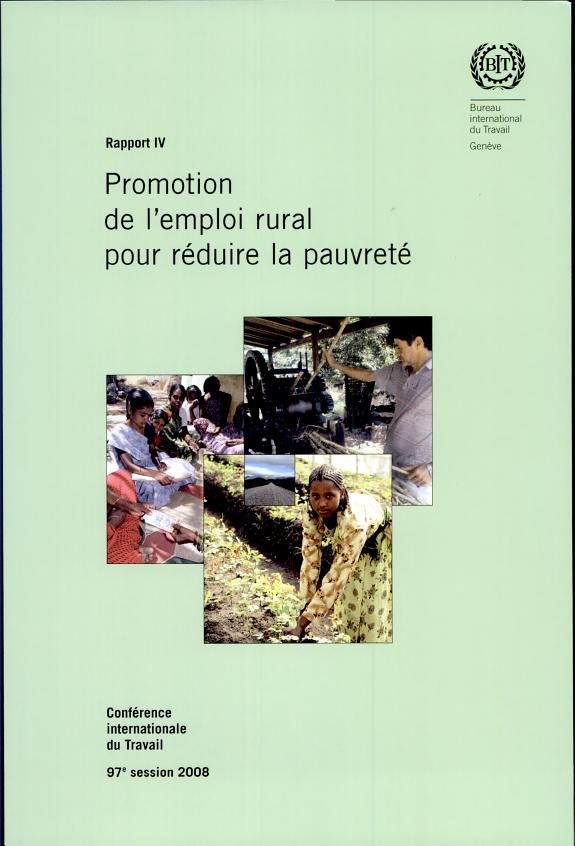 Couverture : Promotion de l'emploi rural pour réduire la pauvreté