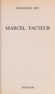 Couverture : Marcel facteur