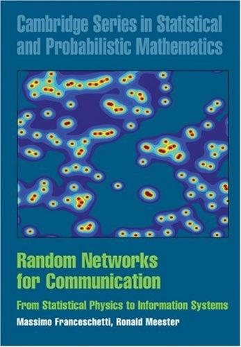Couverture : Random Networks for Communication