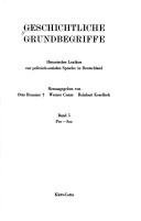 Couverture : Geschichtliche Grundbegriffe, 8 Bde., Bd.5, Pro-Soz