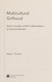 Couverture : Multicultural Girlhood
