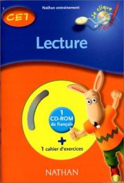 Couverture : Lecture CE1, cahier d'exercices (1 CD-Rom inclus)