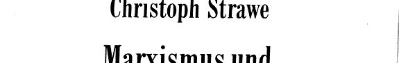 Couverture : Marxismus und Anthroposophie