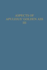 Couverture : Aspects of Apuleius' Golden Ass