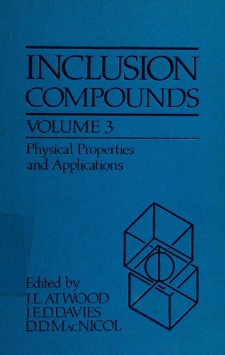 Couverture : Inclusion compounds