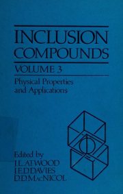 Couverture : Inclusion compounds