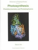 Couverture : Photosynthesis Photobiochemistry and Photobiophysics (Advances in Photosynthesis and Respiration)