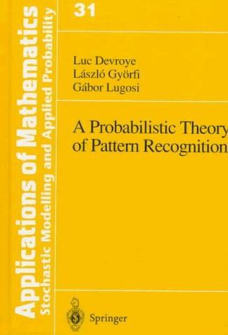 Couverture : A probabilistic theory of pattern recognition