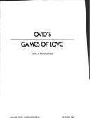 Couverture : Ovid's games of love