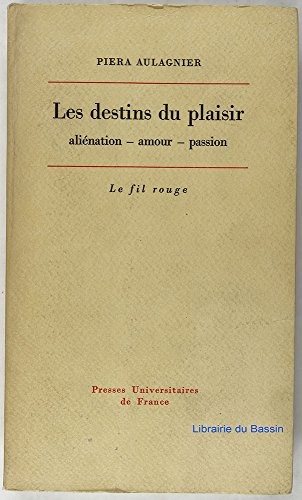 Couverture : Les destins du plaisir