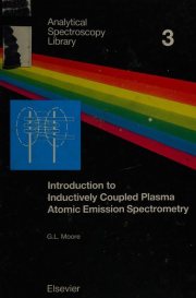 Couverture : Introduction to inductively coupled plasma atomic emission spectrometry