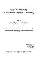 Couverture : Physical geography in the Federal Republic of Germany