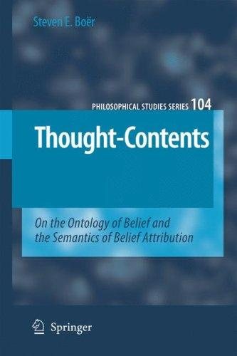 Couverture : Thought-Contents