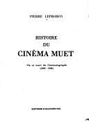 Couverture : Histoire du cinéma muet
