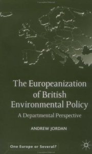 Couverture : The Europeanization of British Environmental Policy